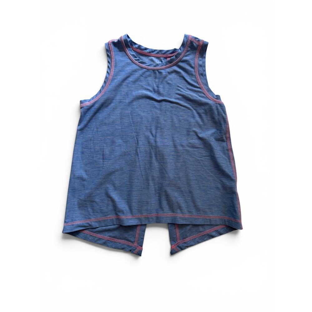 Hanna Andersson blue activewear tank top